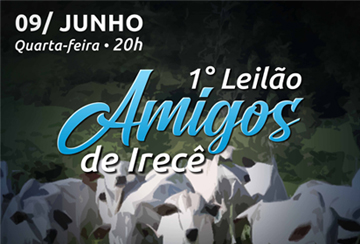 1º LEILÃO AMIGOS DE IRECÊ