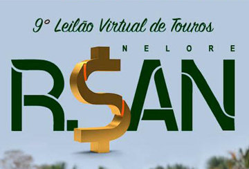 9º LEILÃO VIRTUAL DE TOUROS NELORE RSAN
