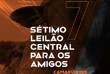7º LEILÃO CENTRAL PARA OS AMIGOS - DE OLHO NA FAZENDA DE 31/08 A 04/09 - LEILÕES 03/09 e 04/09