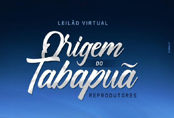 LEILÃO VIRTUAL ORIGEM DO TABAPUÃ - REPRODUTORES