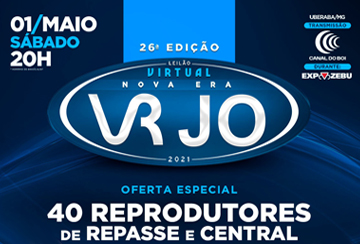 26º LEILÃO VIRTUAL NOVA ERA VR JO