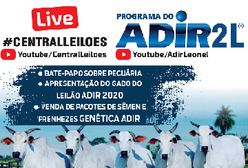 LIVE - PROGRAMA DO ADIR