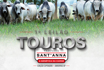 1º LEILÃO TOUROS FAZENDAS SANT'ANNA - EDIÇÃO EXPOAGRO