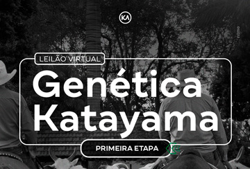 LEILÃO VIRTUAL GENÉTICA KATAYAMA - PRIMEIRA ETAPA