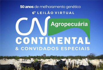 6º LEILÃO VIRTUAL AGROPECUÁRIA CONTINENTAL & CONVIDADOS ESPECIAIS