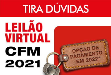 TIRA DÚVIDAS - LEILÃO VIRTUAL CFM 2021