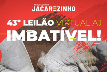 43º LEILÃO VIRTUAL AGROPECUÁRIA JACAREZINHO