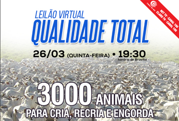 LEILÃO VIRTUAL QUALIDADE TOTAL