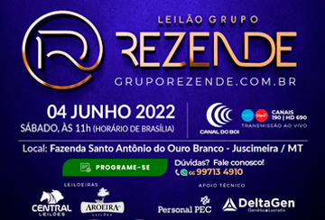 LEILÃO GRUPO REZENDE