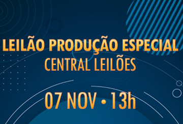 LEILÃO PRODUÇÃO ESPECIAL CENTRAL LEILÕES