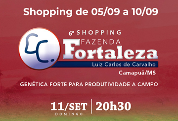 6º SHOPPING FAZENDA FORTALEZA (DE OLHO NA FAZENDA DE 05 A 10/09)