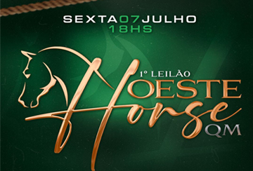 1º LEILÃO OESTE HORSE QM