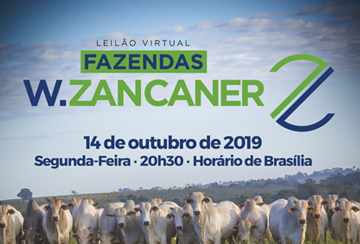 LEILÃO VIRTUAL FAZENDAS W. ZANCANER